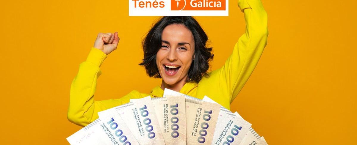 ¡Conseguí hasta $19.200.000 con el Crédito Online del Banco Galicia!