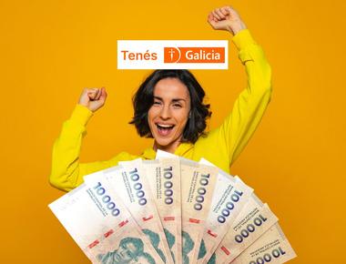 Préstamos Online del Banco Galicia: Pedí Hasta $22.400.000 en el Acto y en Cuotas Fijas