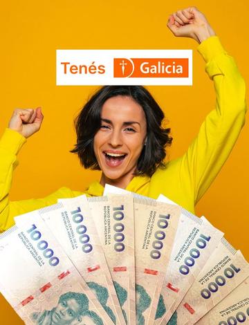 Préstamos Online del Banco Galicia: Pedí Hasta $22.400.000 en el Acto y en Cuotas Fijas